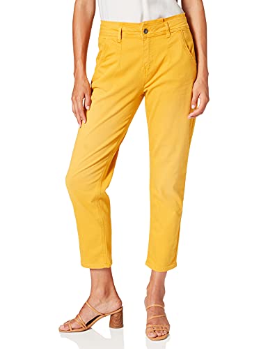 Street One Damen Bonny 28 Jeans, Sulphur Yellow Soft wash, W27/L28
