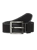 Wrangler Herren Stitched Belt, Schwarz (Black), 85