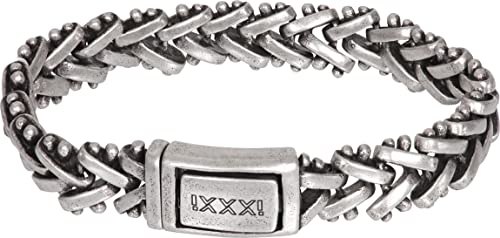 iXXXi Men Edelstahl Herren Armband Brisbane Antik | 19cm, Small, Edelstahl, Kein Edelstein