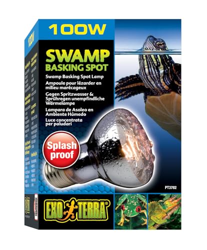 Exo Terra Splash & Mist Resistant Swamp Basking Spot Lampe 100 W