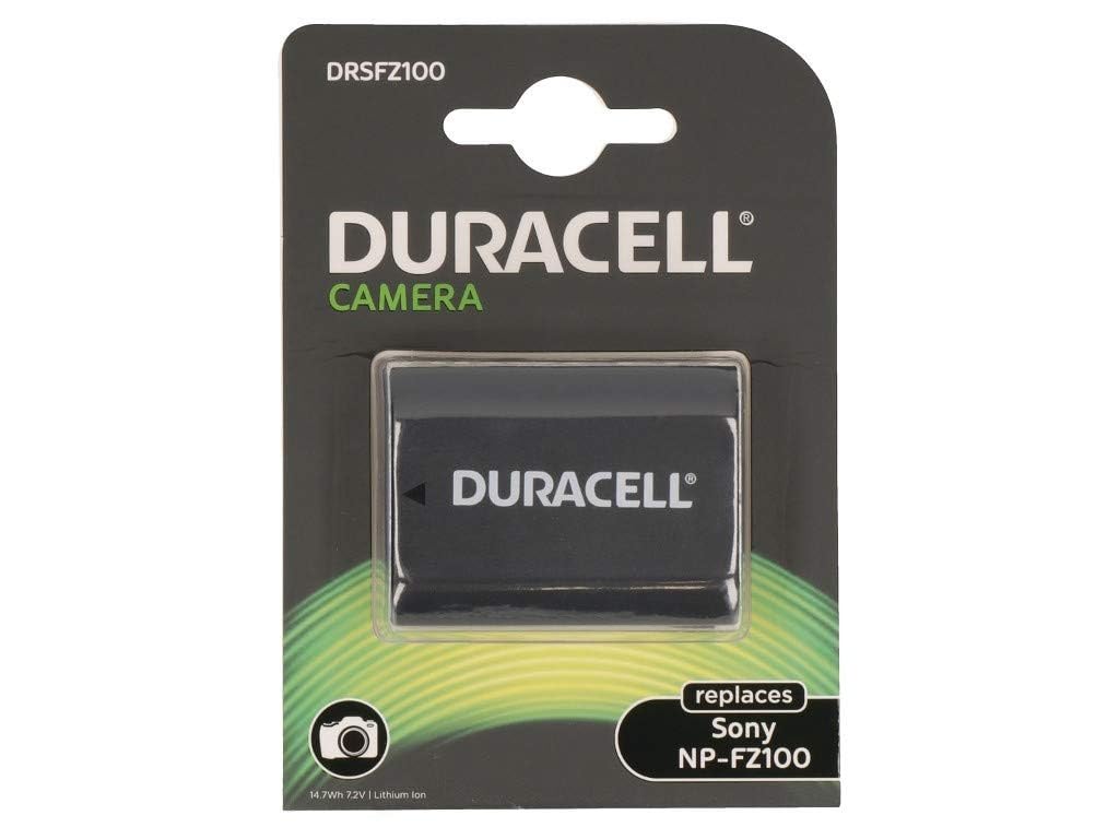 Duracell DRSFZ100 Li-Ion Camera Ersetzt Akku für Sony A9, A7 Mk III, A7R Mk III (NP-FZ100)