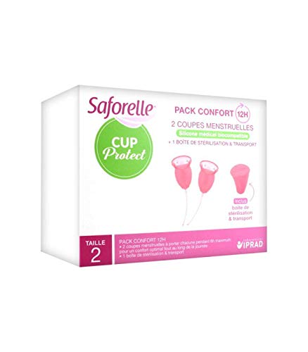 Saforelle Cup Protect 2 Coupes Menstruelles Taille 2