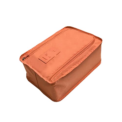 VIPAVA Schuhtaschen Multi Function Portable Travel Storage Bags Toiletry Cosmetic Makeup Pouch Case Organizer Travel Shoes Bags Storage Bag (Color : Orange)