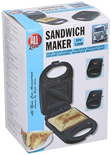 Sandwich Toaster Sandwichtoaster Kontaktgrill Sandwichmaker Sandwich Maker LKW Camping Reise 24V / 120W