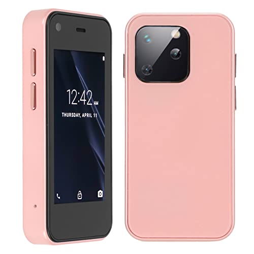 2.5 Zoll HD Touchscreen 8GB ROM 1GB RAM Handy 2MP Frontkamera Typ C Arbeit für Smartphone sakura pink