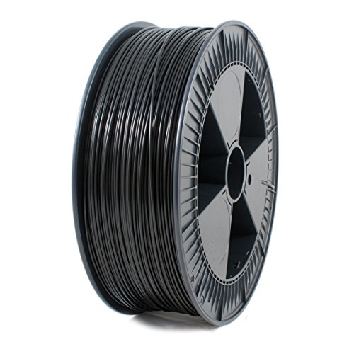 ICE FILAMENTS, ABS Filament, 3D Drucker Filament, 2.85mm, 2.30kg, Brave Black (Schwarz), ICEFIL3ABS241