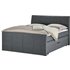 Boxspringbett - grau - Betten > Boxspringbetten > Boxspringbetten 180x200 - Möbel Kraft