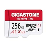 Gigatone 256GB Mirco SD Speicherkarte, Gaming Plus, Kompatibel mit Nintendo Switch, Lesegeschwindigkeit bis zu 100MB/s, 4K UHD Videoaufnahme, Micro SDXC Karte UHS-1, A1, Klasse 10, U3 V30