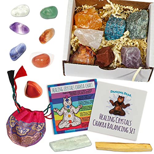 Healing Crystals Chakra Balancing-Set