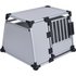 Trixie Transportbox Aluminium - B 93 x T 81 x H 64 cm (Größe L)
