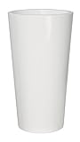 Euro3Plast 2785.03 Pflanztopf Tuit, Durchmesser 33 cm, weiß