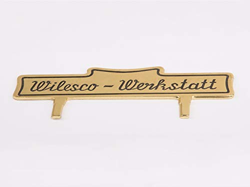 Wilesco - Schild Werkstatt Fur D141 - WIL01858