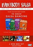 Everybody Salsa! Vol. 1-4 Dvd Boxset - Your Step-By-Step Guide [DVD]