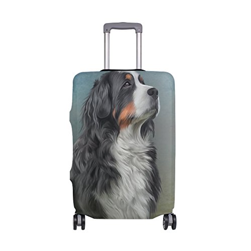 ALAZA Berner Sennenhund Gepäckabdeckung Für 18-20 Zoll Koffer Spandex Reise-Schutz
