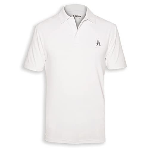 Royal & Awesome Golf-Polo-Shirts für Herren, Golf-Oberteile für Männer, Golf-Shirts für Herren, Golf-Shirts, Herren-Golf-Polo-Shirts, weiß, 3XL
