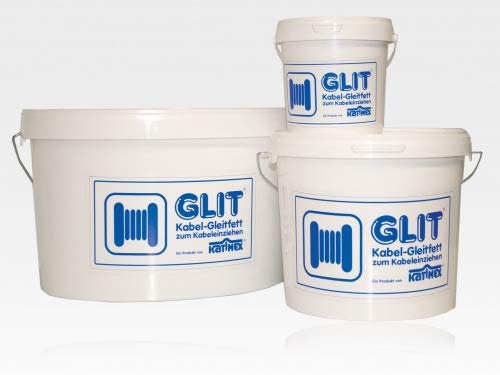 Katimex® Kabelgleitmittel GLIT® | für alle gängigen Mantelwerkstoffe anwendbar | Gebinde: Eimer | Gewicht: 1.1 kg | Inhalt: 1 L