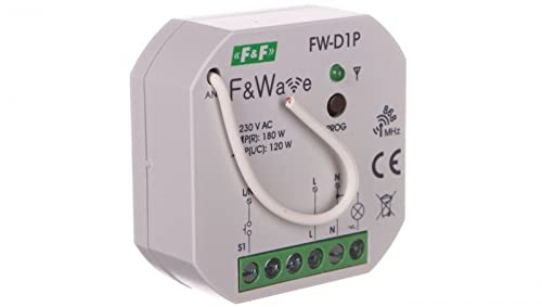 Funkdimmer Universal 230V - Einbau p/t 85-265V AC/DC FW-D1P f&f 5908312599296