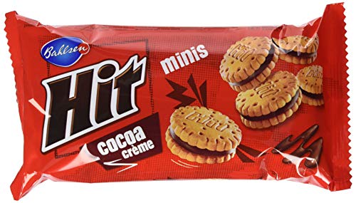 Bahlsen Hit Minis leckere Doppelkekse mit UTZ zertifizierter Kakaocreme - Gebäck für die ganze Familie zu Hause & unterwegs, 24er Pack (24 x 130 g)