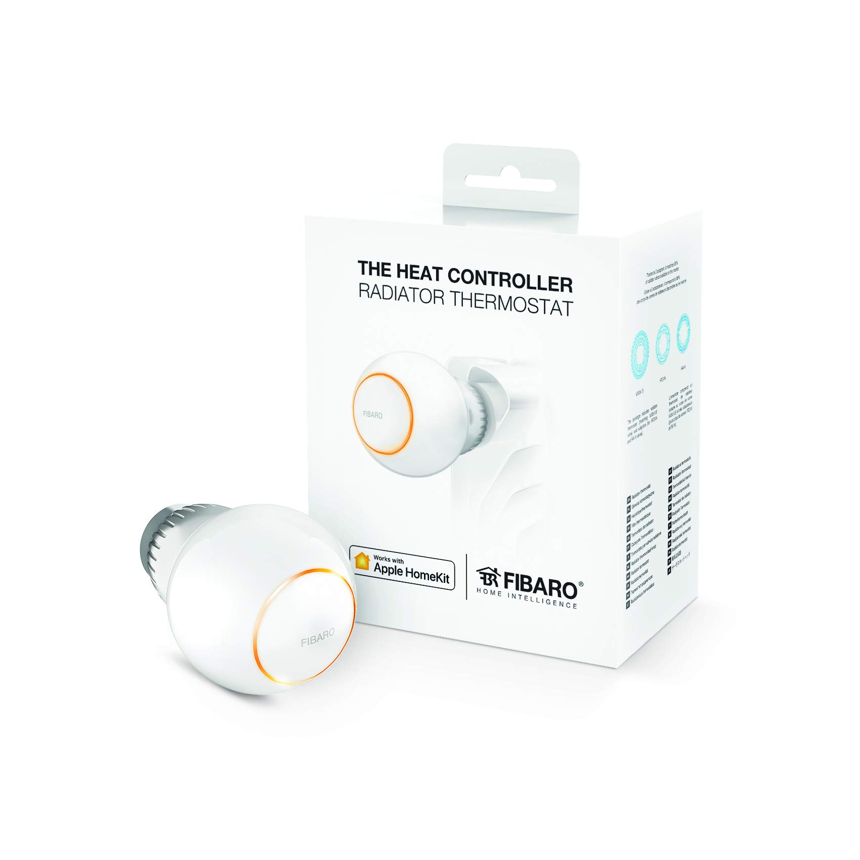 FIBARO HomeKit The Heat Controller Head / iOS Bluetooth Heizungsthermostat, Heizkörperthermostat, FGBHT-001