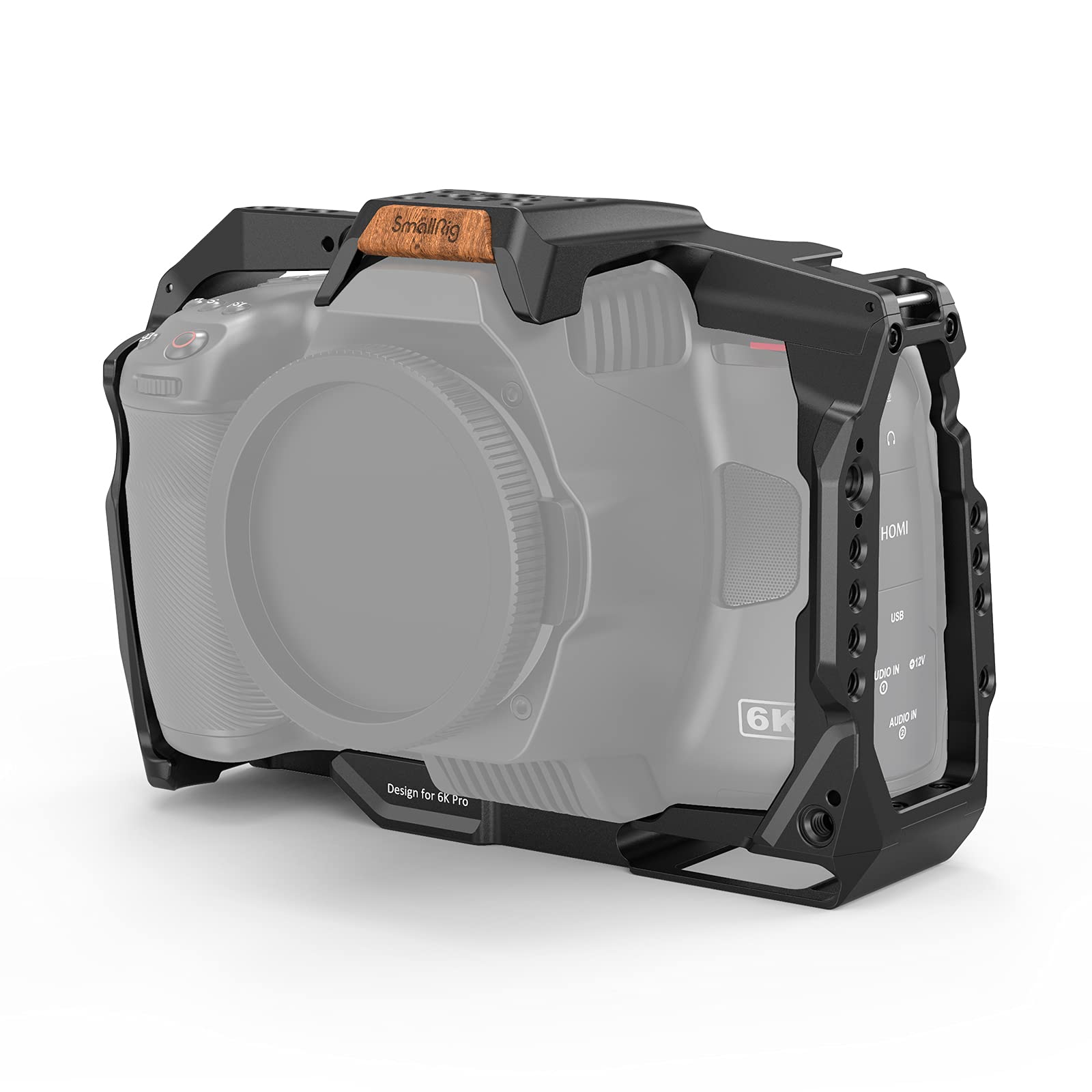 SMALLRIG 6K Pro Cage Kompatibel mit für Blackmagic Design Pocket Cinema Camera für BMPCC 6K Pro / 6K G2-3270