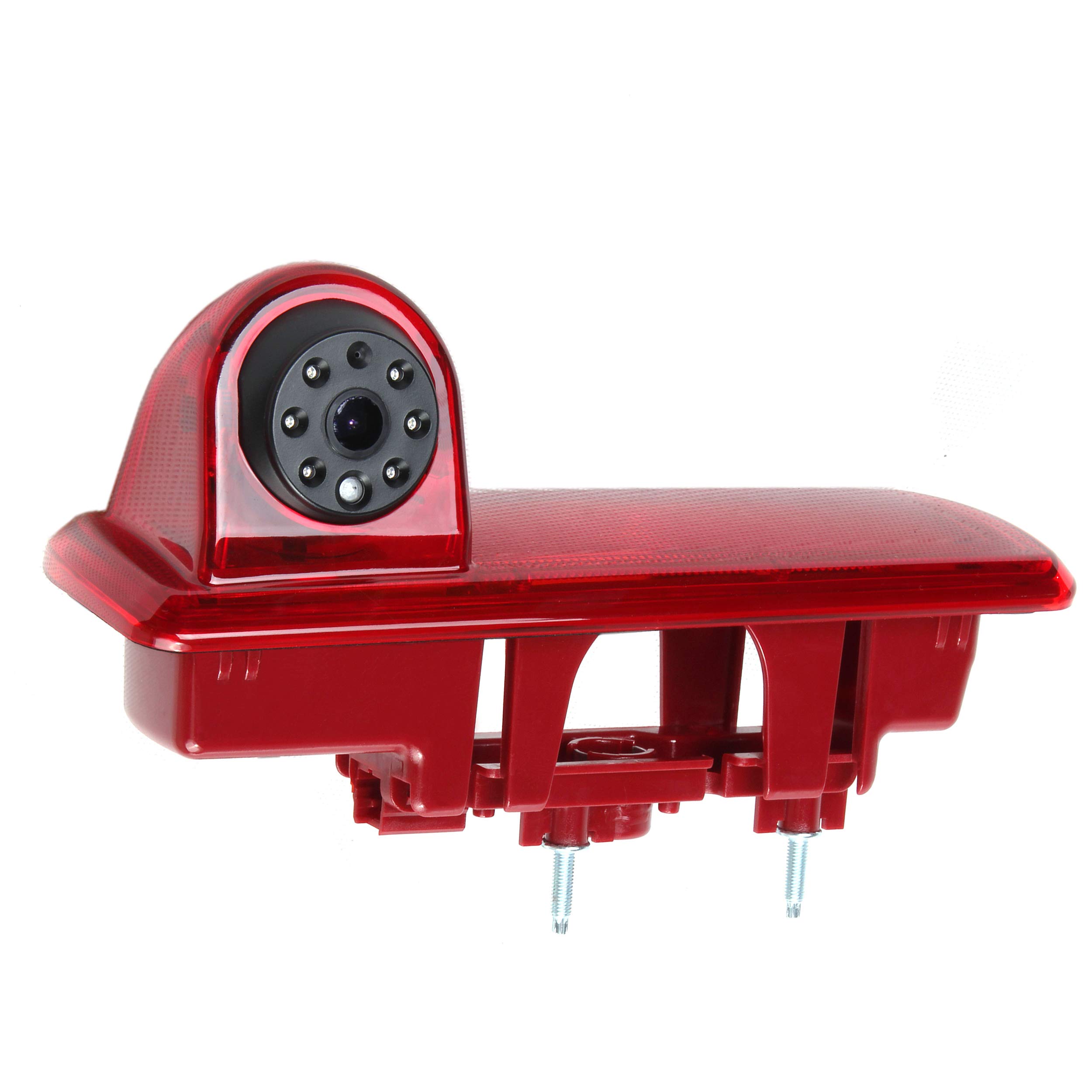 RED WOLF Auto Rückfahrkamera Bremslicht Kamera für Vauxhall Vivaro Opel Vivaro Renault Trafic ab 2014 NTSC IP68 Wasserdicht Nachtsicht 12V Auto Einparkhilfe Kamera