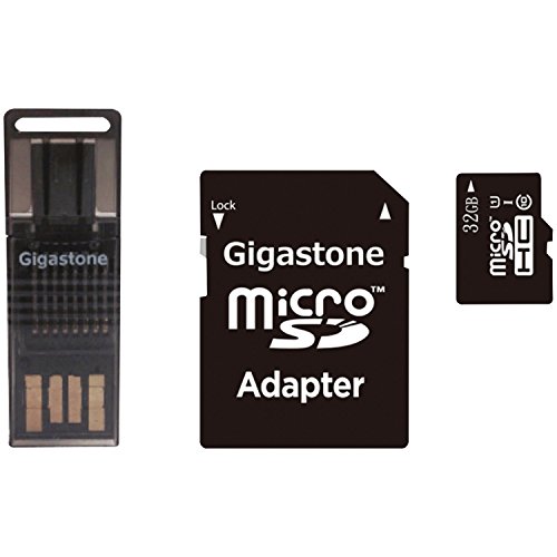 Gigastone GS-4IN1600X32GB-R Prime Series microSD-Karte 4-in-1-Kit (32 GB), Mehrfarbig