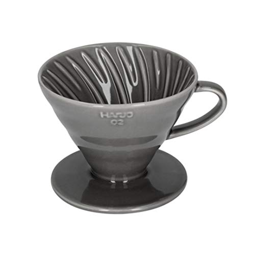 HARIO Ceramic Coffee dripper V60-02 Gray