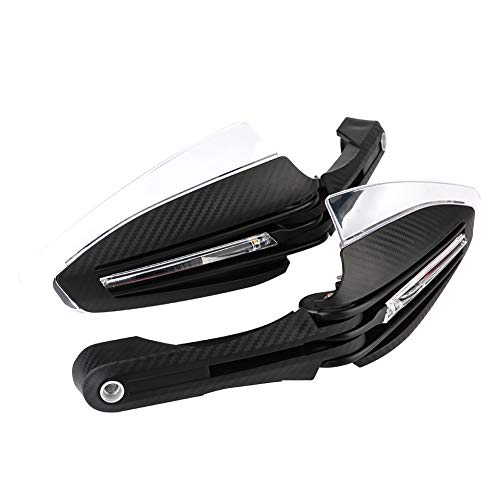 Handschützer, schwarzer ABS-Kunststoff-Handschutz, für 22 mm (7/8") Außendurchmesser Lenker für Hände Außendurchmesser Lenker für Motorräder