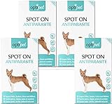 OptiPet 24x1,5ml Pipetten Spot On für Hunde Schutz vor Flöhen Zecken Milben Parasiten