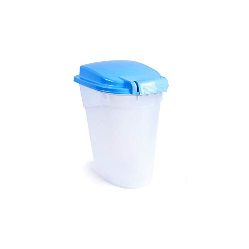 Petface Futtervorratsbehälter aus Plastik, blau / grün, 30 Liter