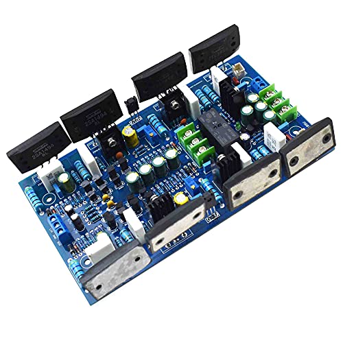 Reland Sun YJ00180 Tube 2SA1494/2SC3858 300 W + 300 W High-Power Dual Channel Digital Audio Power Amplifier Board