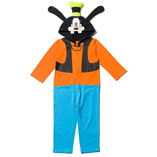Disney Mickey Mouse Goofy Toddler Boys Zip Up Costume Coverall Mehrfarbig 3T
