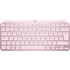 LOGITECH MXKM RO - Funk-Tastatur, Bluetooth, MX Keys Mini, rosa