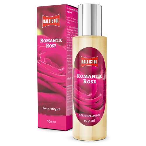 BALLISTOL 26680_case Wellness Öl Romantic Rose Vital 100ml Flasche - Körperpflege zur Regeneration beanspruchter Haut