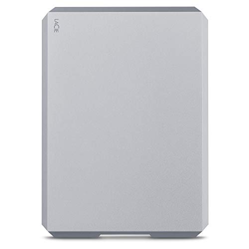 LaCie MOBILE DRIVE 5TB tragbare externe Festplatte, 2.5 Zoll, Mac & PC, space grey, inkl. 2 Jahre Rescue Service, Modellnr.: STHG5000402