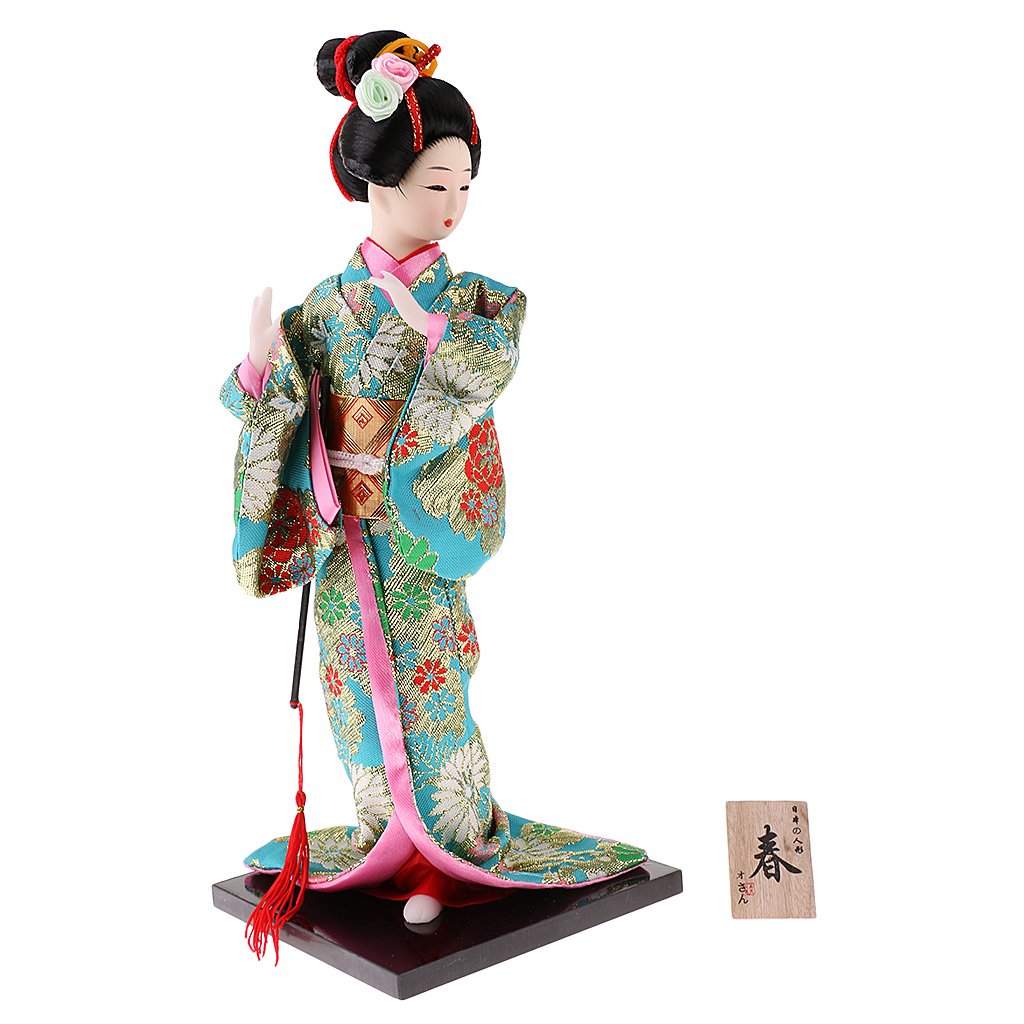 Sharplace Japanische Geisha Puppen, Auswählbar, 4