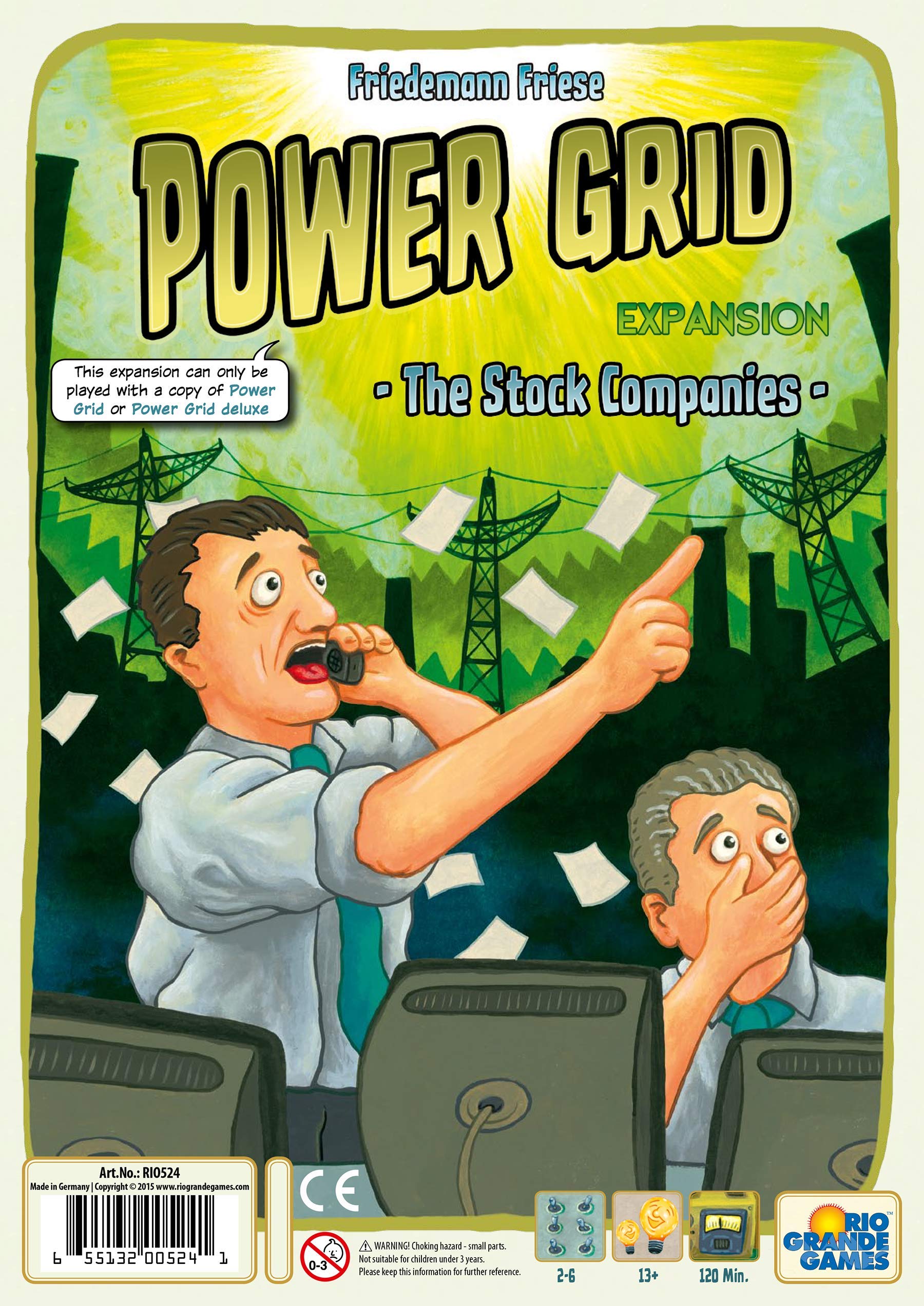 Power Grid: The Stock Companies Board Game