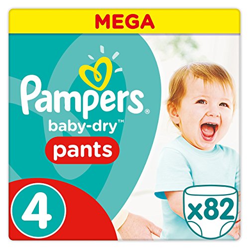 Pampers-Dry Pants Windel – Mega Pack, Größe 4 (8-14 kg)