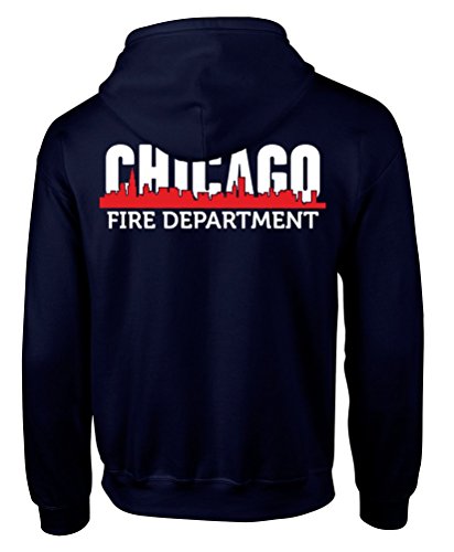 Chicago Fire Dept. - Sweatjacke mit Skyline-Motiv (S)