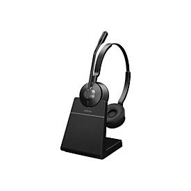 Jabra Engage 55 Stereo - Headset - On-Ear - DECT - kabellos - optimiert für UC