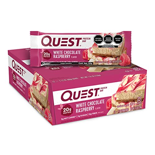 Quest Nutrition Quest Bar Protein 12 x 60 gr White Chocolate Raspberry
