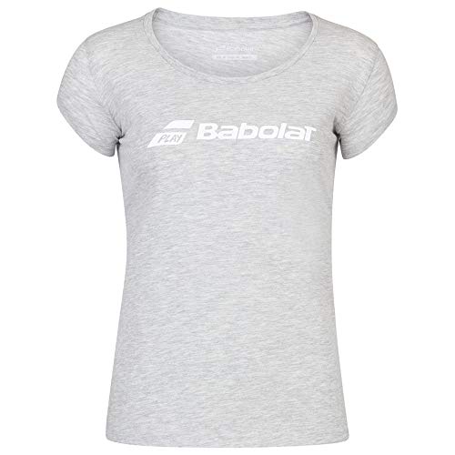 Babolat Exercise Tee W T-Shirt Damen L Grau meliert (High Rise Hthr)