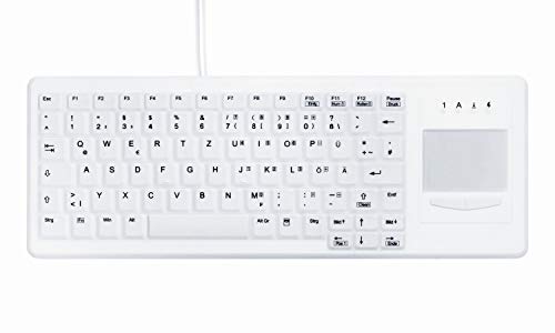 AK-C4400F-GUS-W/GE Hygiene-Tastatur WS