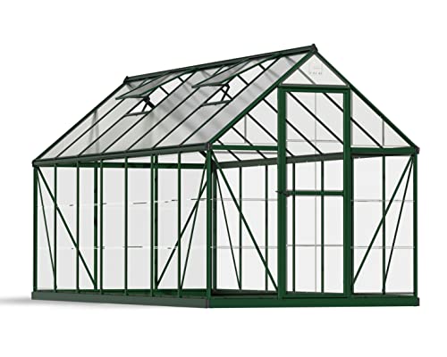 Palram Hybrid Gewächshaus, grün, 426 x 185 x 208 cm