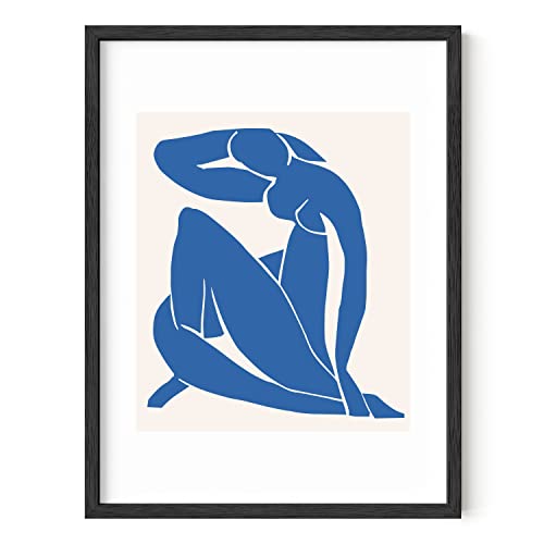 Haus and Hues Matisse Print and Art Exhibition Poster – Henri Matisse Prints and Poster,Matisse Poster für Ausstellungswände, Matisse Wall Art Matisse Blue Poster und Nude Art ungerahmt 30.5x40.6 cm