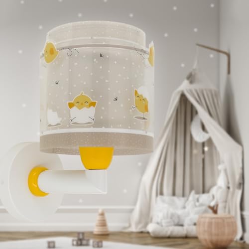 Dalber kinder Wandlampe, Kinderlampe Wandleuchte Baby Chick Küken Tiere