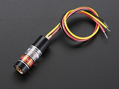 Adafruit TTL Laser Diode - 5mW 650nm Red - 50KHz Max [ADA1056]