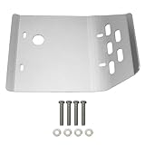 LOTFI Passend for Yamaha Tricker XG250 XG 250 Serow XT250 XT Motorrad-Unterfahrschutz Motorschutz Chassisschutzabdeckung Bauchschutz (Size : Silver)