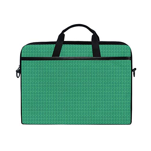 LUNLUMO Ästhetische Pfauenfedern, 38,1 cm (15 Zoll) Laptop- und Tablet-Tasche, strapazierfähige Tablet-Hülle für Business/Uni/Damen/Herren
