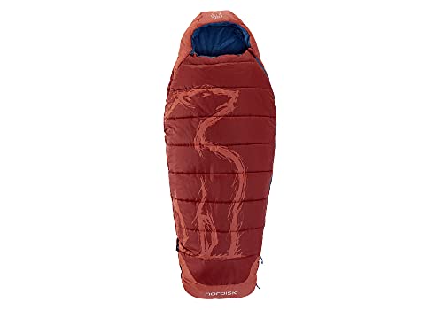 Nordisk Puk Junior Schlafsack 130-170cm Kinder rot 2022 Quechua Schlafsack